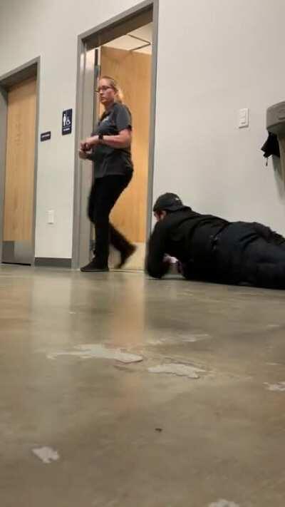 What could go wrong pranking a coworker?