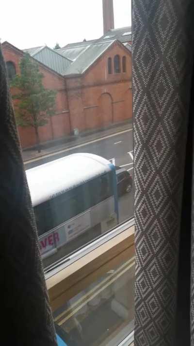 Just giving the rush hour a little show