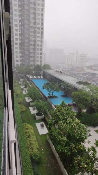 Bangkok rain