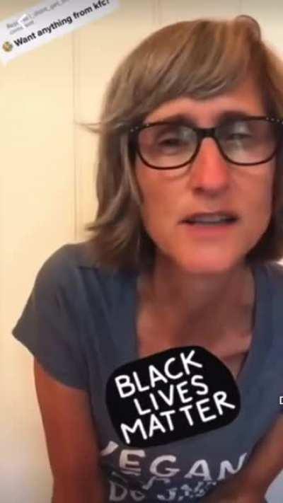 Hard to put into words how sad this lady is. The cause is great, virtue parading for recognition = 👎