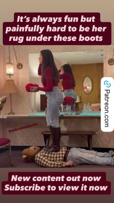 Flat boots trample