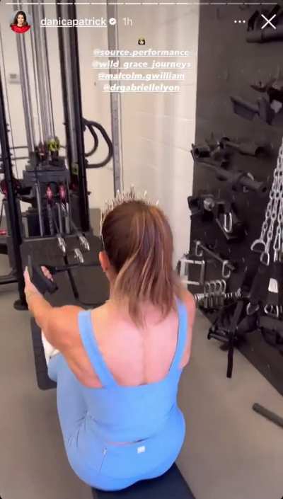 Danica Patrick - Birthday Workout 03/25/2024