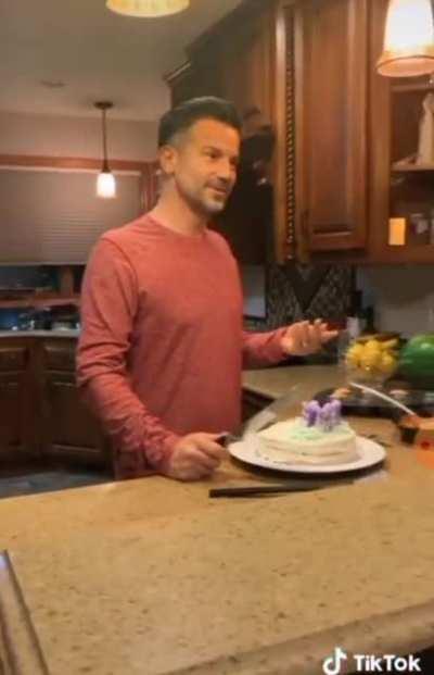 When awesome dad is called 