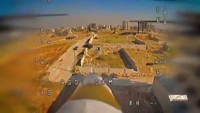 3 tanks of the Syrian army got attacked by rebel fpv drones today.
