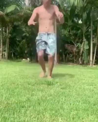 Scared the shit out of my ass