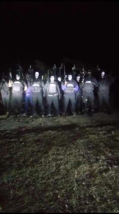 CJNG announcing their arrival in Mexico State 