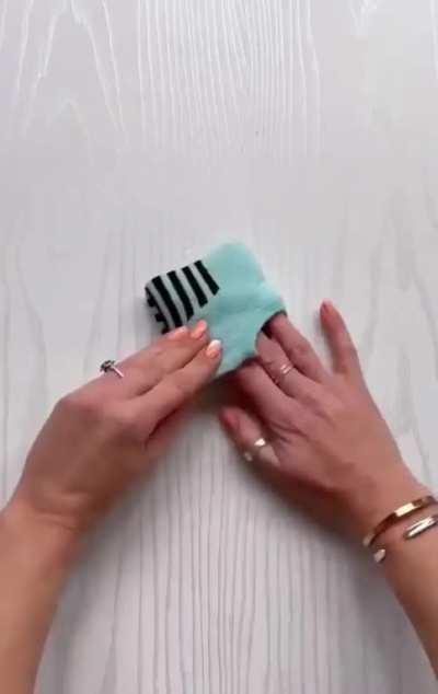 For folding and storing clothes efficiently