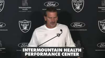 Raiders QB coach Greg Olson remarks on Dolphins poaching Cam Miller
