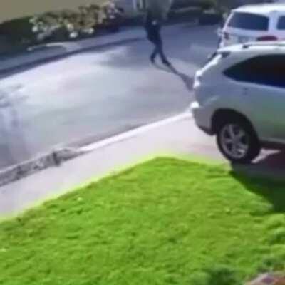 If Bruce tried to rob someone it will end like this