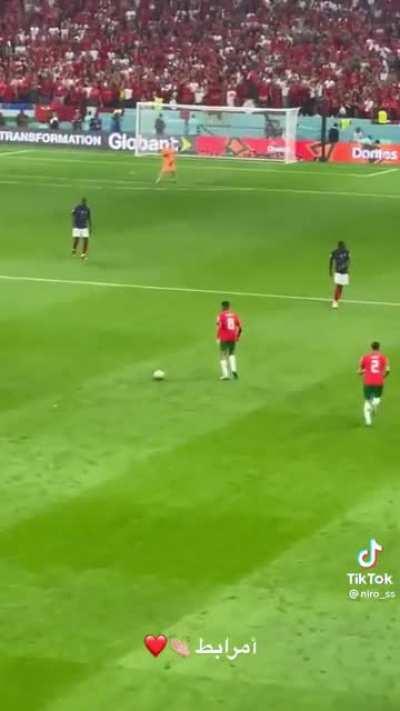 Another angle of Mbappe’s Sprint