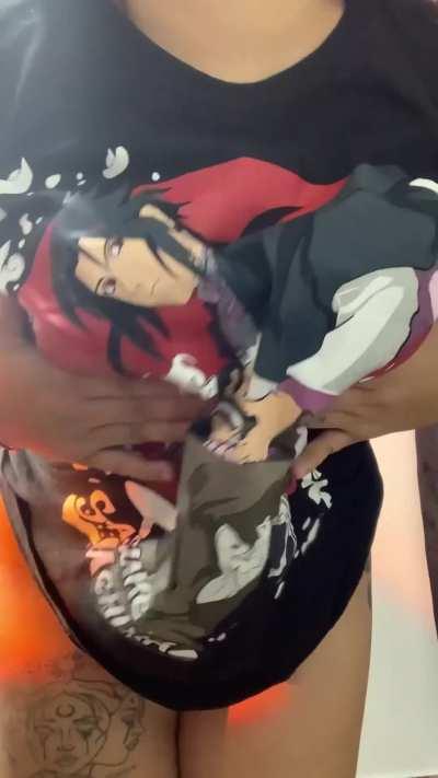 Do you want to watch Naruto with an 18 yo before you creampie me?