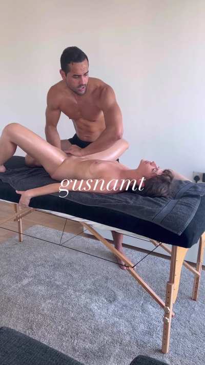 This was one of the hottest massages I ever gave 