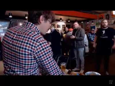 DJing for the brunch crowd