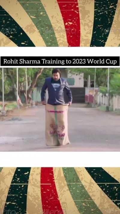 Rohit Sharma training be like