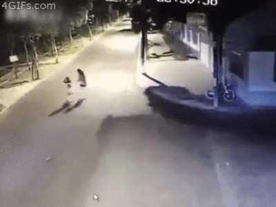 🏍vs👤 Awww......