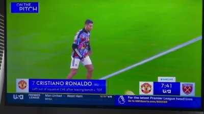 Ronnie trying the Antony spin pre game 🤣