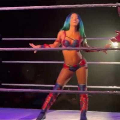 Sasha Banks from WWE Live Edinburg
