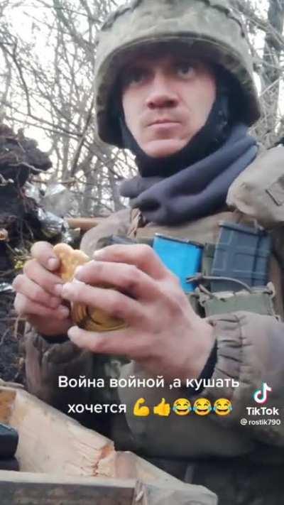 Me on Woods waitin for Mill Camp to settle down so I can pass through and extract.