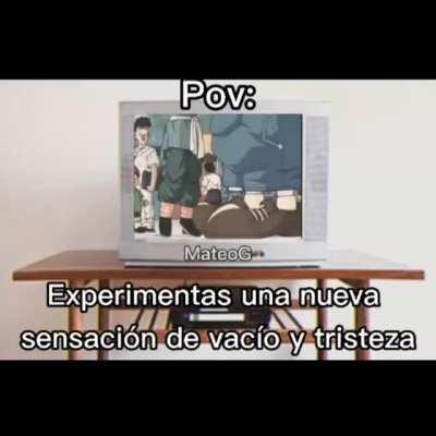 No se hacen una idea cuanto lloré de pequeño al ver el final de GT sadge como me gustaría volver a repetir esos momentos sadge