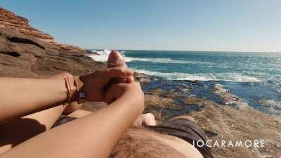 Mother Nature squirting all over us!