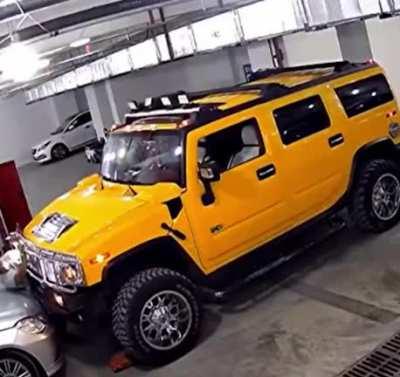 Trying to stop a Hummer