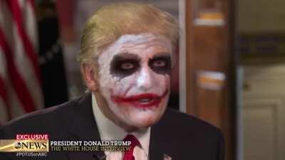 Trump at the next interview