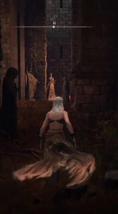 Statue's head is moving