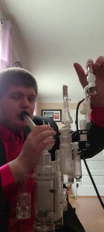 Fancy wax deserves fancy attire