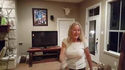 Winnie Bird partying down