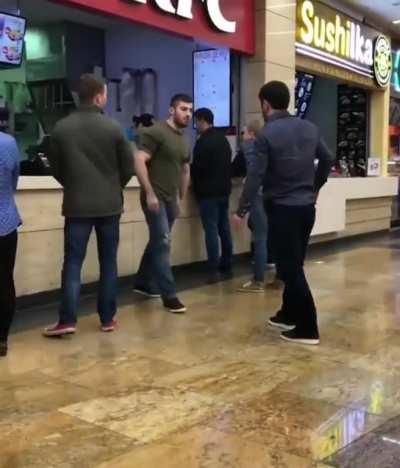 Oh no, there's going to be a fight!