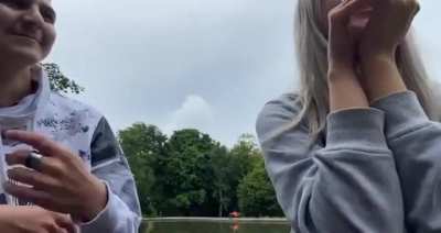 Flirting attempt goes cringe