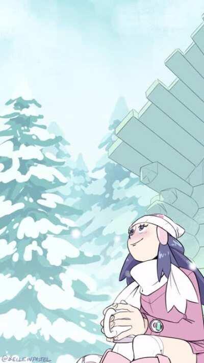 Taking a break on Route 216