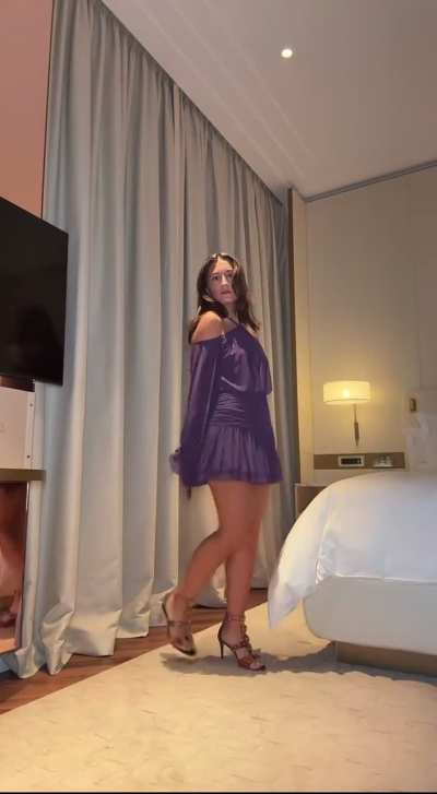 I love how feminine she is