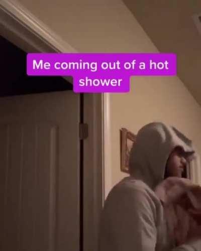 Hot Showers Feel Good