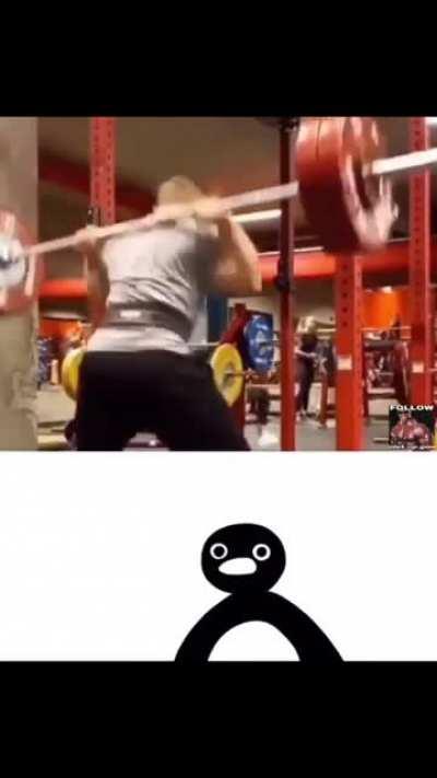 Just a normal guy lifting