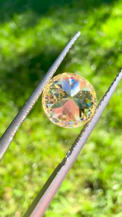 Off-Color Antique Old European Cut Diamond || NFS