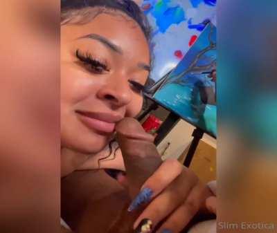 Her Recent 2021 Tape🔥🔥 ENDED UP WITH FACIAL 💦 FULL LENGTH TAPE IN COMMENTS 👇