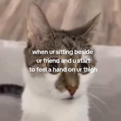 When ur guy friend a lil bit too clingy