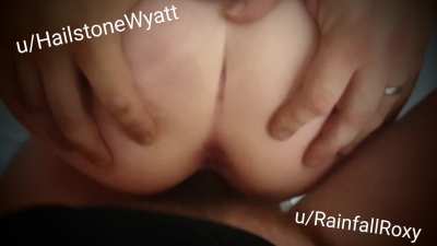 Some facts: 1- they've never even once used a condom. 2- she whimpers when they kiss. 3- her pussy literally drips when I mention his name