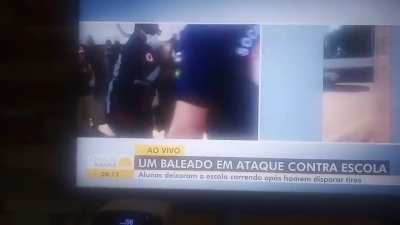 Isaac Chagas(Hannya88) being taken to the hospital and filmed by a TV station