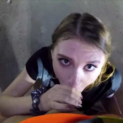 A goonette will do whatever she can to get out of a ticket