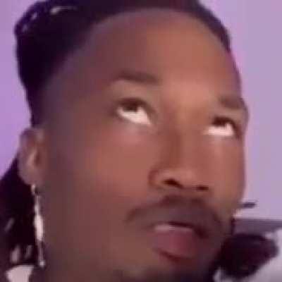 why his face goes like that