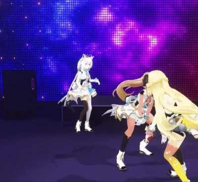 Mom: Why don't you play with the neighbour's kids. The neighbour's kids: