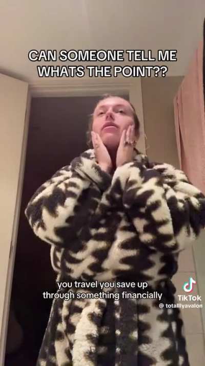 Is it just about the journey or is there a point to life?