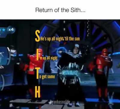Palpatine got moves...