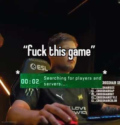 Average CS Go enjoyer 