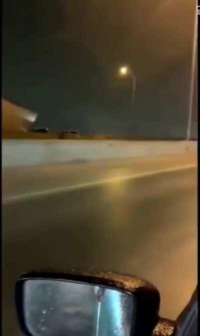 WCGW driving fast in a truck on an icy road