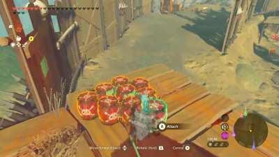 I saw this cool build for a mega bomb that can one shot a gleeok let's just save it and....