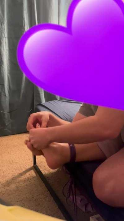 I just wanted a foot rub 😅 part 2