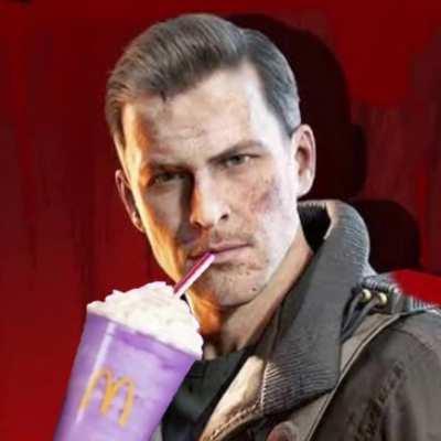 Tank Dempsey tries the Grimace Shake